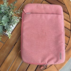 Tomtoc pink laptop protector case ✨